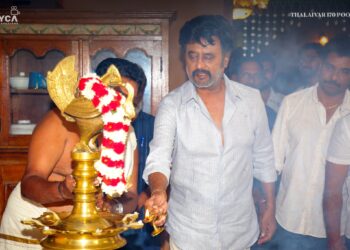 ಸೆಟ್ಟೇರಿತು `ತಲೈವಾ-170′ ಸಿನಿಮಾ! ಗಣೇಶ-ಲಕ್ಷ್ಮಿ-ಸರಸ್ವತಿಗೆ ಪೂಜೆ ಸಲ್ಲಿಸಿದ ಪಡೆಯಪ್ಪ & ಟೀಮ್!