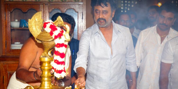 ಸೆಟ್ಟೇರಿತು `ತಲೈವಾ-170′ ಸಿನಿಮಾ! ಗಣೇಶ-ಲಕ್ಷ್ಮಿ-ಸರಸ್ವತಿಗೆ ಪೂಜೆ ಸಲ್ಲಿಸಿದ ಪಡೆಯಪ್ಪ & ಟೀಮ್!