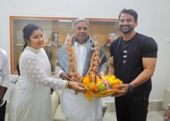 ಟಗರು ಪಲ್ಯ ಸವಿಯಲು ಸಿಎಂಗೆ ಆಹ್ವಾನ ನೀಡಿದ ಡಾಲಿ-ತಾರಮ್ಮ!