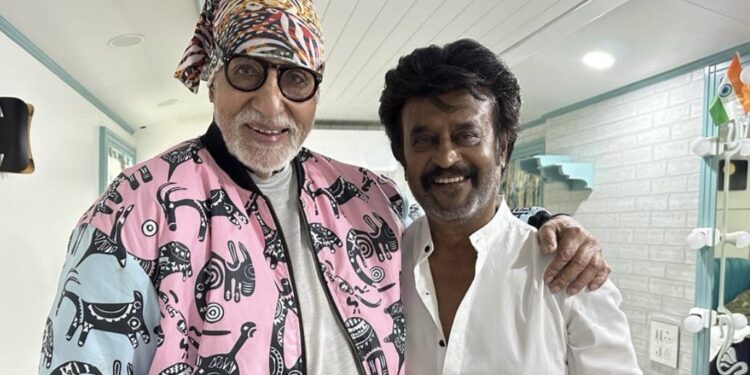 ಇದೊಂದು ಕ್ಷಣಕ್ಕಾಗಿ ಅಮಿತಾಬ್-ರಜನಿ ಭಕ್ತರು ಕಾದಿದ್ದು ಭರ್ತಿ 33 ವರುಷ!