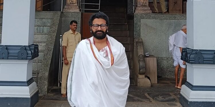 `ಆದಿ ಶಂಕರಾಚಾರ್ಯ’ರ ಅವತಾರವೆತ್ತಲಿದ್ದಾರಾ ಡಿವೈನ್ ಸ್ಟಾರ್ ರಿಷಬ್ ಶೆಟ್ಟಿ?