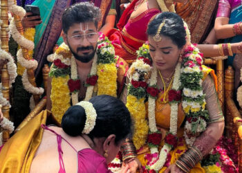 ವೈವಾಹಿಕ ಜೀವನಕ್ಕೆ ಕಾಲಿಟ್ಟ ವಾಸುಕಿ… ಮನಮೆಚ್ಚಿದ ಹುಡುಗಿಯ ಜೊತೆ ವೈಭವ್ ಕಲ್ಯಾಣ!