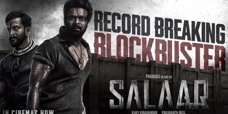 `ಸಲಾರ್’ ಹೊಡೆತಕ್ಕೆ ಜವಾನ್- ಪಠಾಣ್ ದಾಖಲೆ ಧೂಳೀಪಟ… `ಸಲಾರ್’ ಫಸ್ಟ್ ಡೇ ಕಲೆಕ್ಷನ್ 176 ಕೋಟಿ!