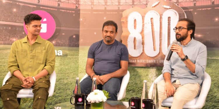  ಖ್ಯಾತ ಕ್ರಿಕೆಟರ್ ಮುತ್ತಯ್ಯ ಮುರಳೀಧರನ್‌ ಜೀವನಗಾಥೆ ಕನ್ನಡದಲ್ಲಿ ಜಿಯೊ ಸಿನಿಮಾದಲ್ಲಿ!