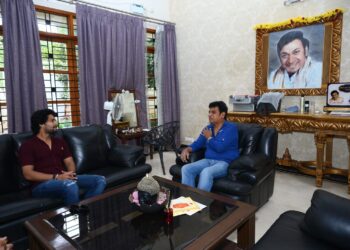 ದೊಡ್ಮನೆ ದೊರೆನಾ ಭೇಟಿಯಾದ ನ್ಯಾಚುರಲ್ ಸ್ಟಾರ್ ನಾನಿ!