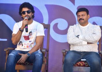 ಬೆಂಗಳೂರಿನಲ್ಲಿ ‘ಹಾಯ್ ನಾನ್ನ’ ಪ್ರಮೋಷನ್ ನಲ್ಲಿ ನಾನಿ ಬ್ಯುಸಿ!