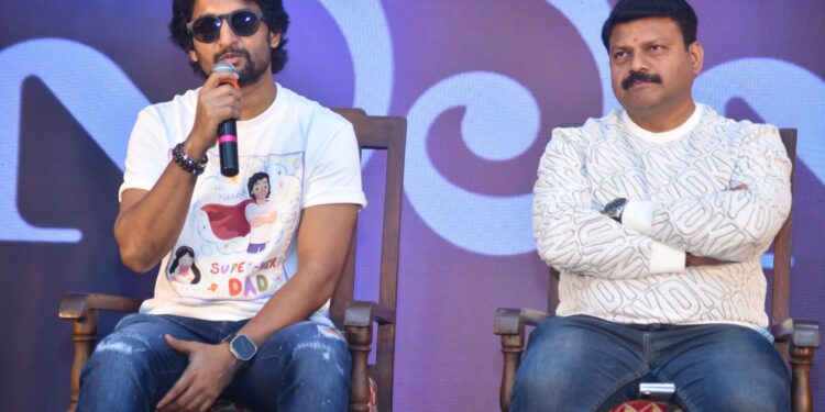 ಬೆಂಗಳೂರಿನಲ್ಲಿ ‘ಹಾಯ್ ನಾನ್ನ’ ಪ್ರಮೋಷನ್ ನಲ್ಲಿ ನಾನಿ ಬ್ಯುಸಿ!