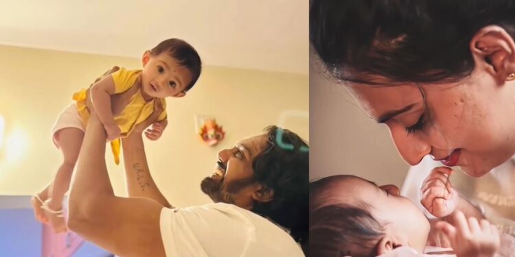 ಮಗಳಿಗೆ ರುದ್ರಾಕ್ಷಿ, ಮಗನಿಗೆ ಹಯಗ್ರೀವ ಎಂದು ಹೆಸರಿಟ್ಟರು ಧ್ರುವ-ಪ್ರೇರಣ!