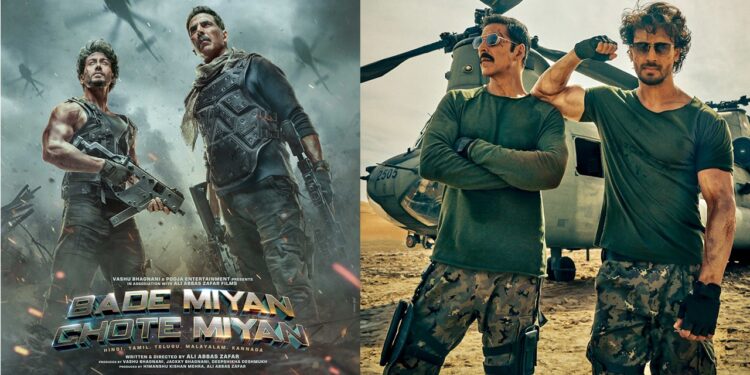 ‘ಬಡೇ ಮಿಯಾ ಚೋಟೆ ಮಿಯಾ’ ಟೀಸರ್ ರಿಲೀಸ್… ಸೈನಿಕರಾಗಿ ಫೀಲ್ಡಿಗಿಳಿದರು ಅಕ್ಷಯ್-ಟೈಗರ್‌ !