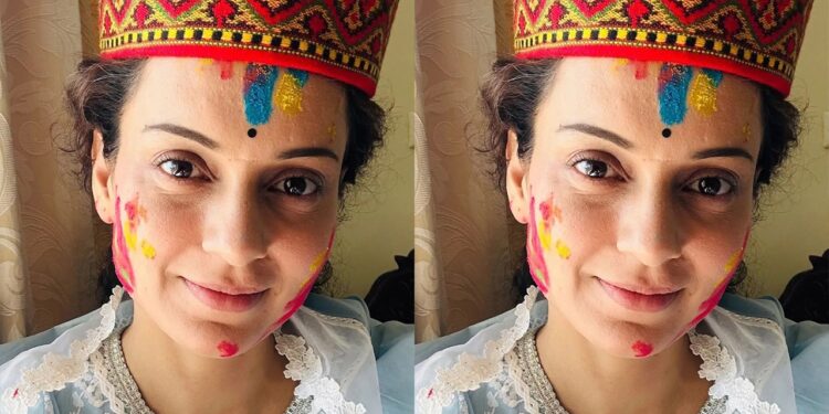 Kangana Ranaut: ಕಾಂಟ್ರವರ್ಸಿ ಕ್ವೀನ್ಗೆ ಸಿಕ್ತು ಬಿಜೆಪಿ ಟಿಕೆಟ್- ಹೋಳಿ ಆಡಿ ಸಂಭ್ರಮಿಸಿದ ಕಂಗನಾ ರಣಾವತ್..!