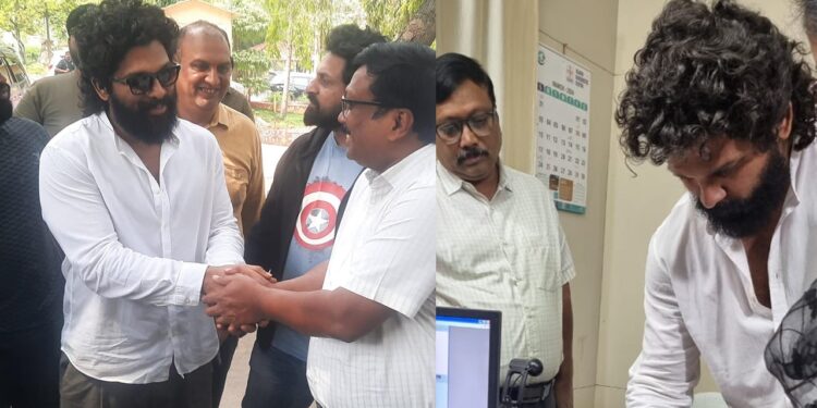 Pushpa-2: `ಪುಷ್ಪ-2′ ಶೂಟಿಂಗ್ ಮಧ್ಯೆ ಆರ್ಟಿಓ ಆಫೀಸ್ಗೆ ಅಲ್ಲು ಅರ್ಜುನ್ ಭೇಟಿ!