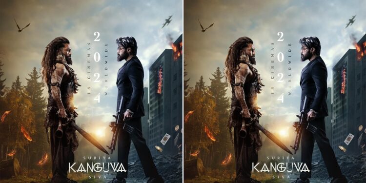 Kanguva: ‘ಕಂಗುವಾ’ ಕಿಕ್ಕೇರಿಸುವ ಪೋಸ್ಟರ್‌ ರಿಲೀಸ್ -‌ ಉಘೇ ಎಂದು ಸೂರ್ಯ ಫ್ಯಾನ್ಸ್‌..!