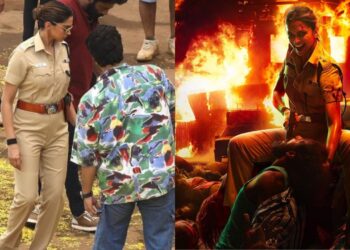 Deepika Padukone: ‘ಸಿಂಗಂ ಅಗೈನ್‌’ ಸೆಟ್‌ಗೆ ವಿಸಿಟ್‌ ಕೊಟ್ಟ ಲೇಡಿ ಸಿಂಗಂ- ಡಿಪ್ಪಿ ನೋಡಿ ಶಬ್ಬಾಶ್‌ ಎಂದ ನೆಟ್ಟಿಗರು..!