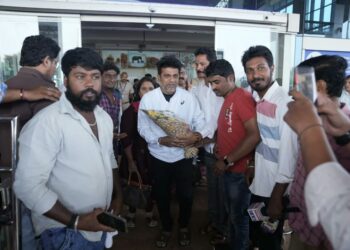 ShivaRajkumar: ‘ಉತ್ತರಕಾಂಡ’ಕ್ಕಾಗಿ ಬೆಳಗಾವಿಗೆ ಬಂದಿಳಿದ ಶಿವಣ್ಣ- ಡಾಲಿ, ಹ್ಯಾಟ್ರಿಕ್‌ ಹೀರೋ ‘ಹ್ಯಾಟ್ರಿಕ್‌’ ಸಿನಿಮಾ