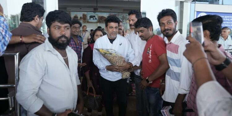 ShivaRajkumar: ‘ಉತ್ತರಕಾಂಡ’ಕ್ಕಾಗಿ ಬೆಳಗಾವಿಗೆ ಬಂದಿಳಿದ ಶಿವಣ್ಣ- ಡಾಲಿ, ಹ್ಯಾಟ್ರಿಕ್‌ ಹೀರೋ ‘ಹ್ಯಾಟ್ರಿಕ್‌’ ಸಿನಿಮಾ