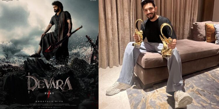 Jr.NTR: ‘ದೇವರ’ ಮೊದಲ ಹಾಡಿಗಾಗಿ ಹೆಚ್ಚಿದ ಬೇಡಿಕೆ- ಜೂ.NTR , ಅನಿರುದ್‌ ಕಾಂಬೋ ಇದೆ ಮೊದಲು