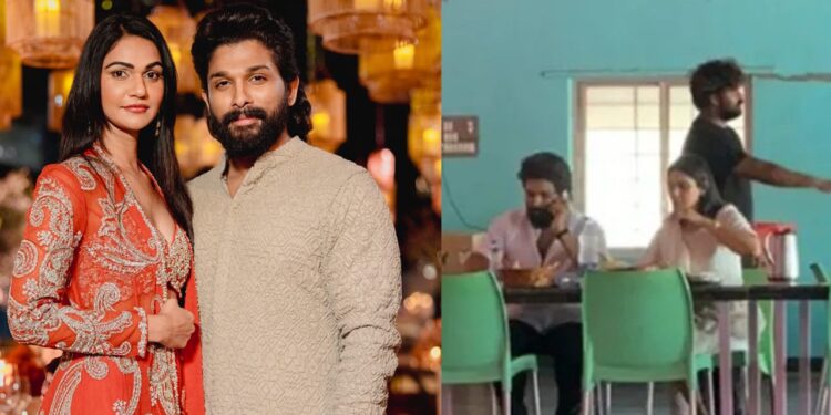 Allu Arjun: ಪುಷ್ಪರಾಜ್‌ ಸಿಂಪ್ಲಿಸಿಟಿಗೆ ಫ್ಯಾನ್ಸ್‌ ಫಿದಾ –  ಸಿಂಪಲ್‌ ಆಗಿ ಸೆರೆಯಾದ ಸ್ಟಾರ್‌ ಜೋಡಿ